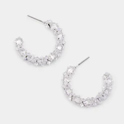 Accessories|Earrings^ALDO Adedrimar Silver/clear multi