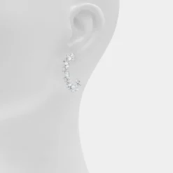Accessories|Earrings^ALDO Adedrimar Silver/clear multi