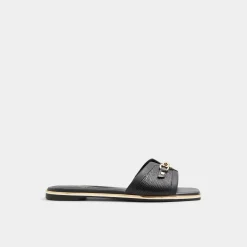 Flat Sandals^ALDO Alamassi Black
