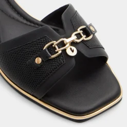 Flat Sandals^ALDO Alamassi Black