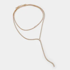 Accessories|Necklaces^ALDO Alata Gold/Clear Multi