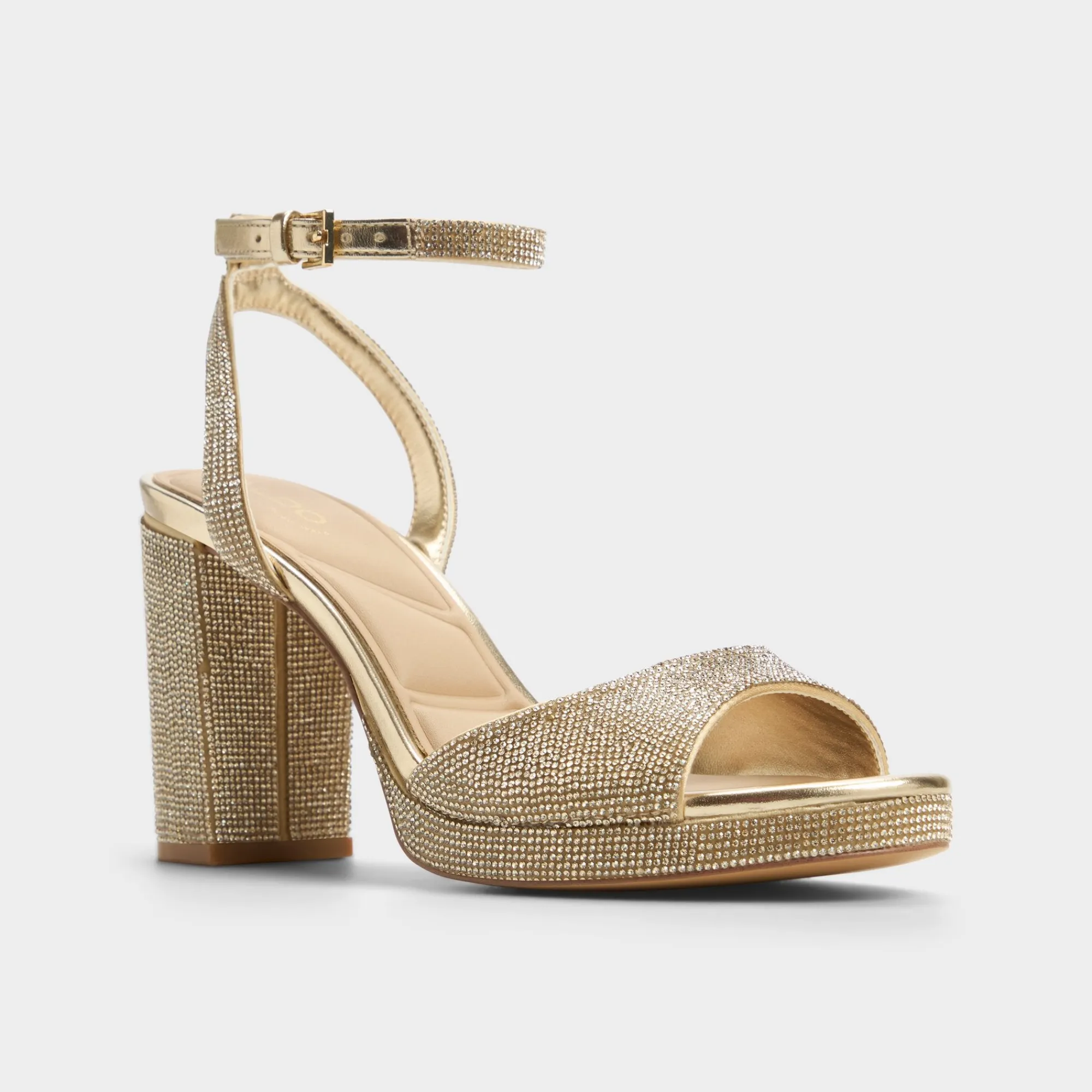 Platform Heels^ALDO Alluring Champagne