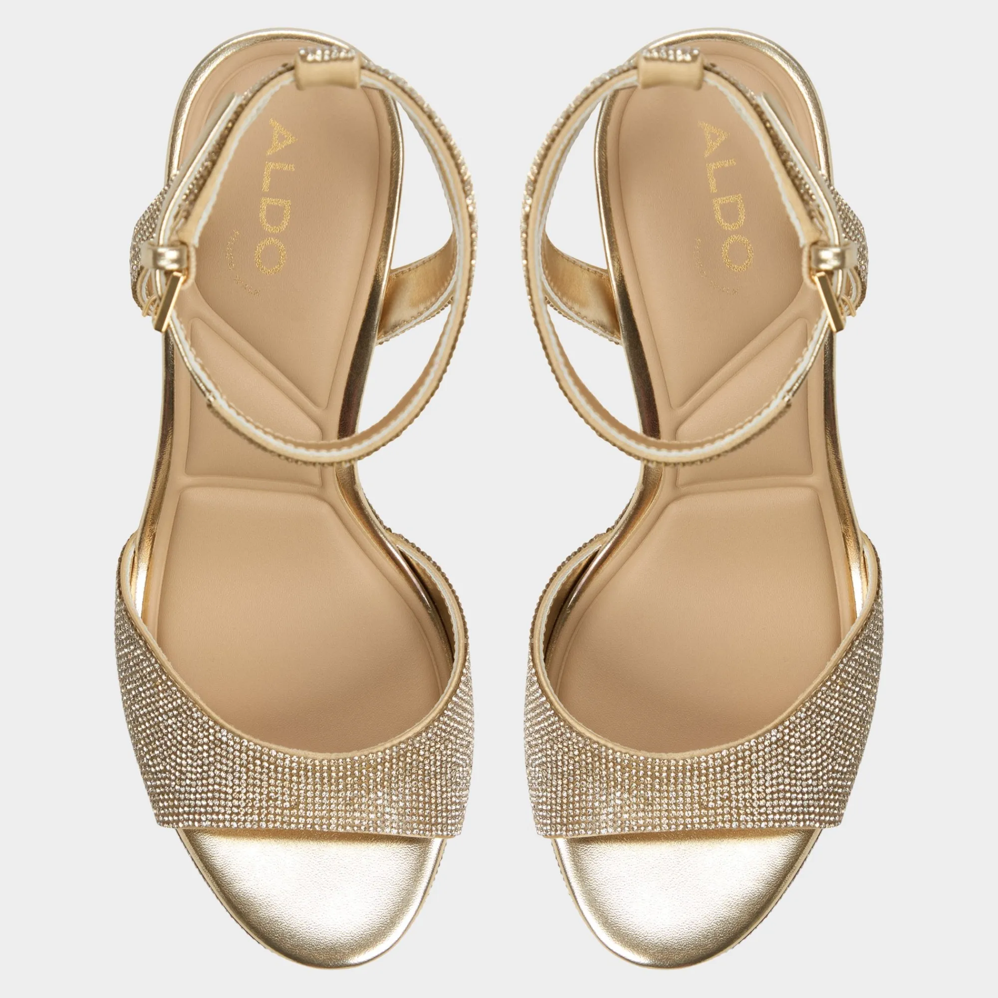 Platform Heels^ALDO Alluring Champagne