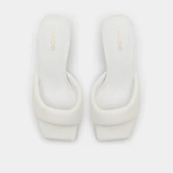 Mules|Kitten Heels^ALDO Aneka White