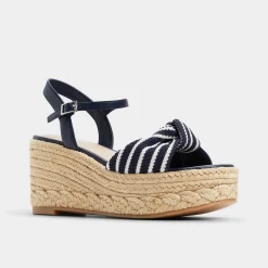 Wedge Sandals|Platform Heels^ALDO Annamarie Navy