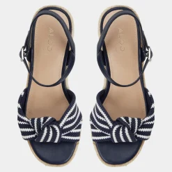 Wedge Sandals|Platform Heels^ALDO Annamarie Navy