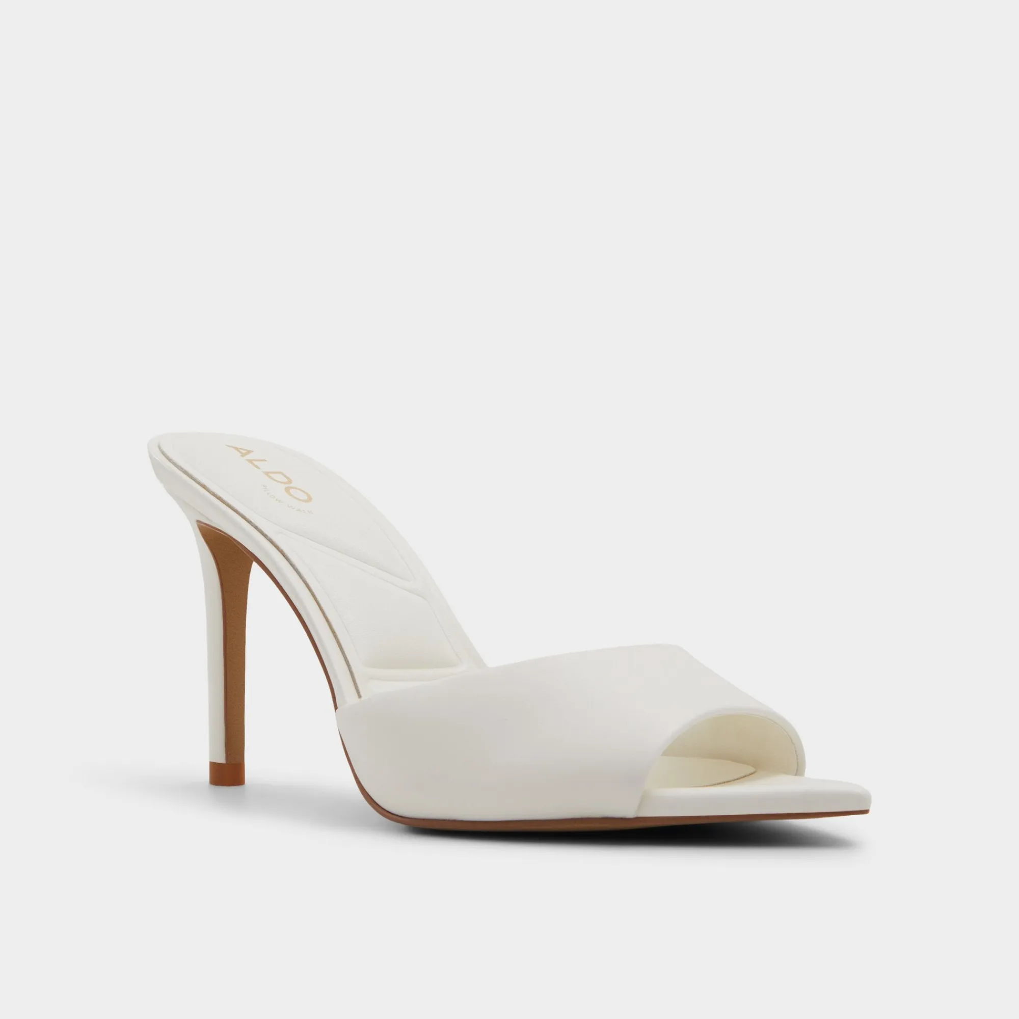 Mules^ALDO Anniebrilden White