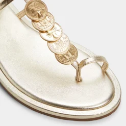 Flat Sandals^ALDO Artemisa Gold