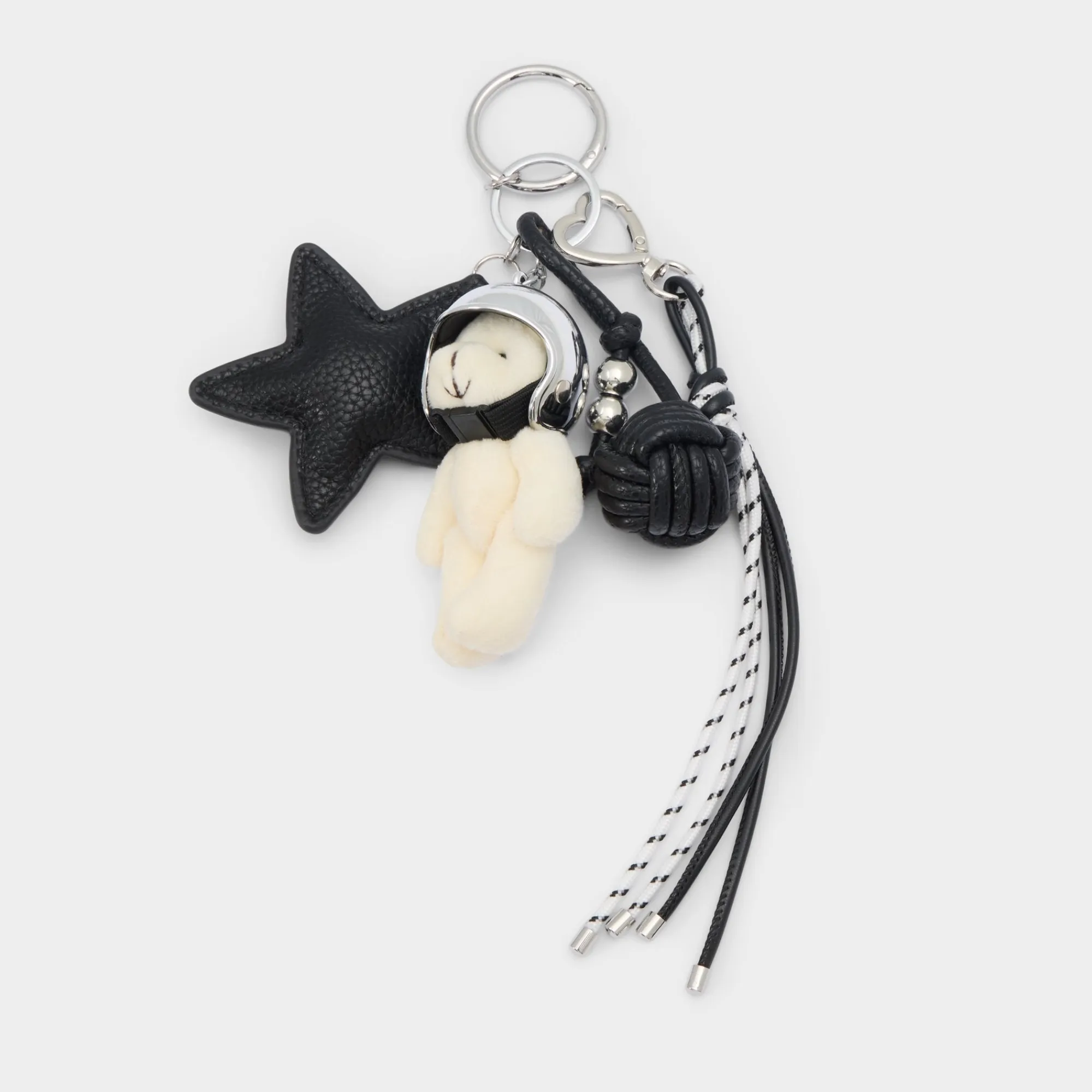 Accessories|Bag Charms^ALDO Astrobear Black/silver multi