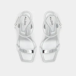 Block Heels^ALDO Aurorai Silver