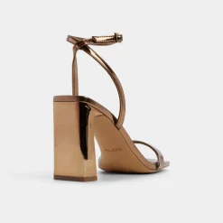 Block Heels^ALDO Azzira Bronze