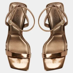 Block Heels^ALDO Azzira Bronze