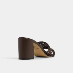 Mules|Block Heels^ALDO Beachdate Dark Brown