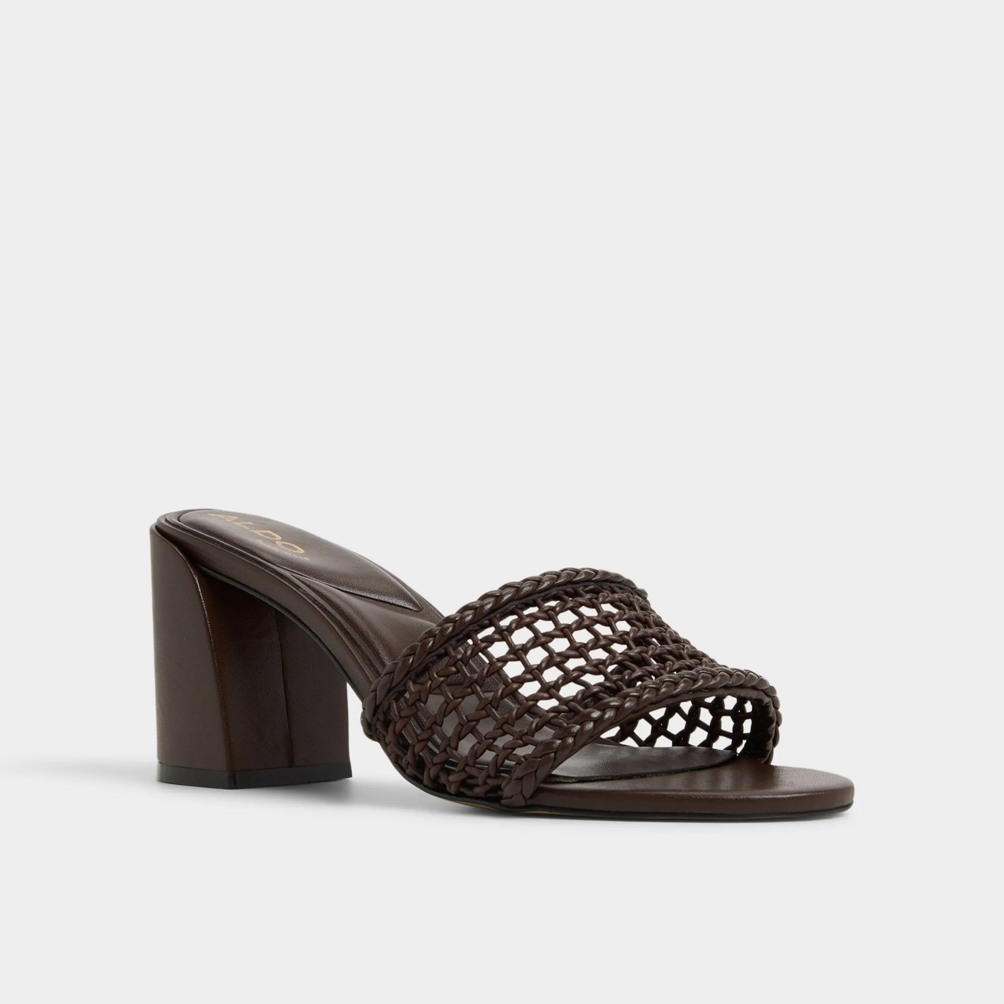 Mules|Block Heels^ALDO Beachdate Dark Brown