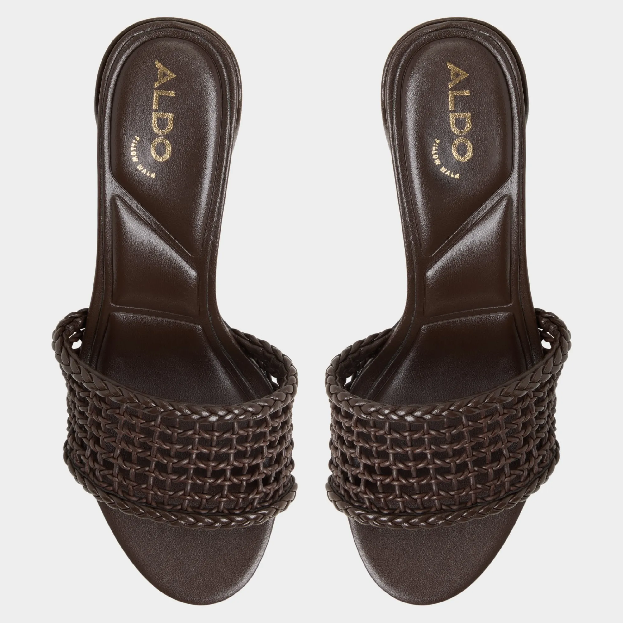 Mules|Block Heels^ALDO Beachdate Dark Brown