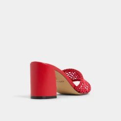 Mules|Block Heels^ALDO Beachdate Bright Red