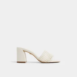 Mules|Block Heels^ALDO Beachdate White/Bone