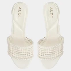 Mules|Block Heels^ALDO Beachdate White/Bone