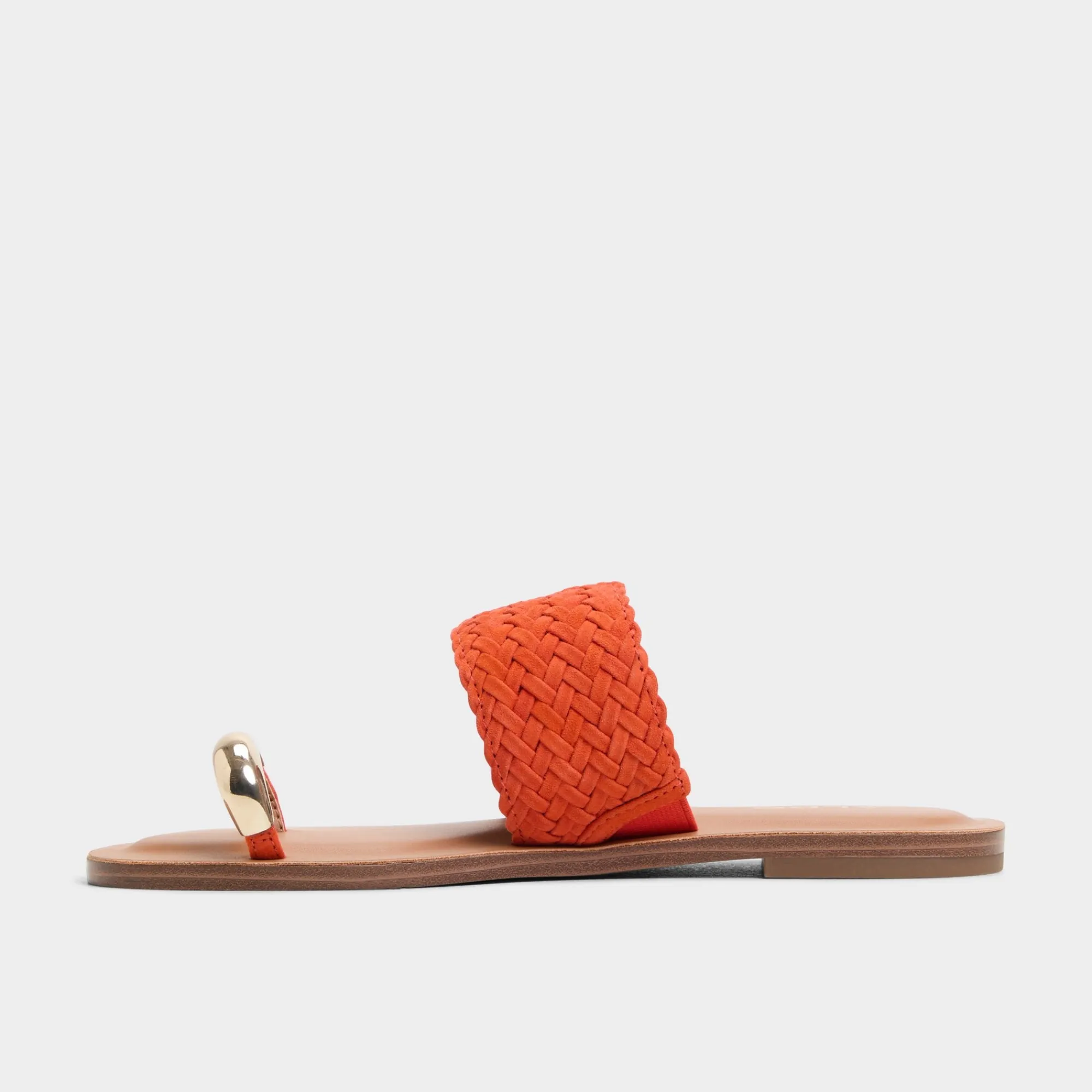 Flat Sandals^ALDO Beachwalk Medium Red