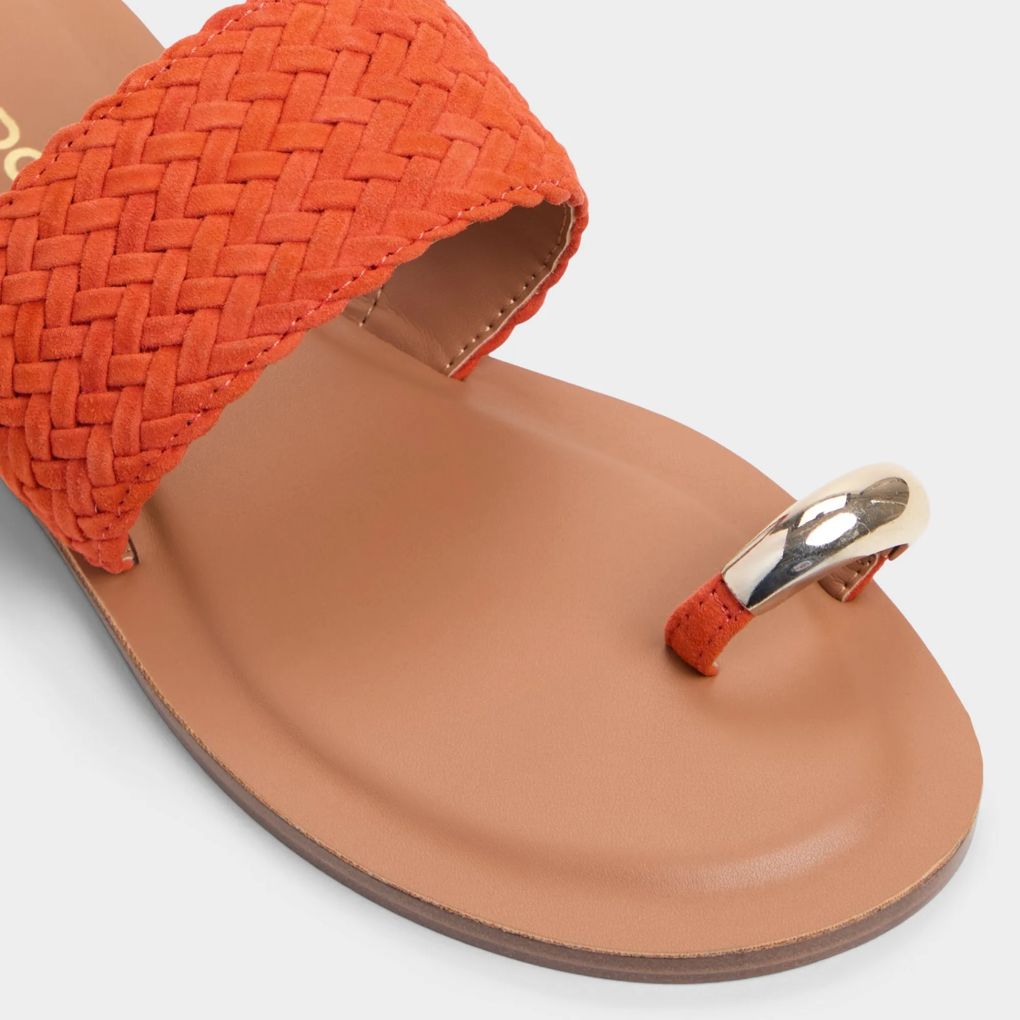 Flat Sandals^ALDO Beachwalk Medium Red