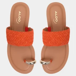Flat Sandals^ALDO Beachwalk Medium Red
