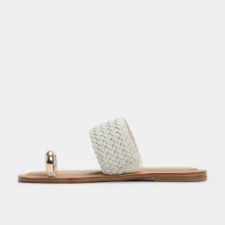 Flat Sandals^ALDO Beachwalk White/Bone