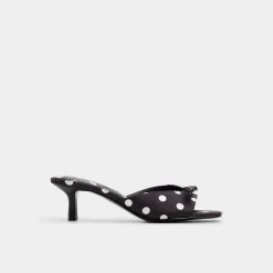 Mules^ALDO Belerose Black/white