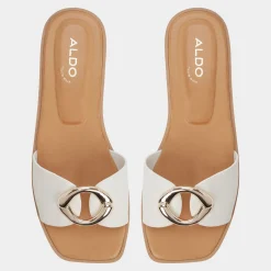 Flat Sandals^ALDO Biggin White/bone