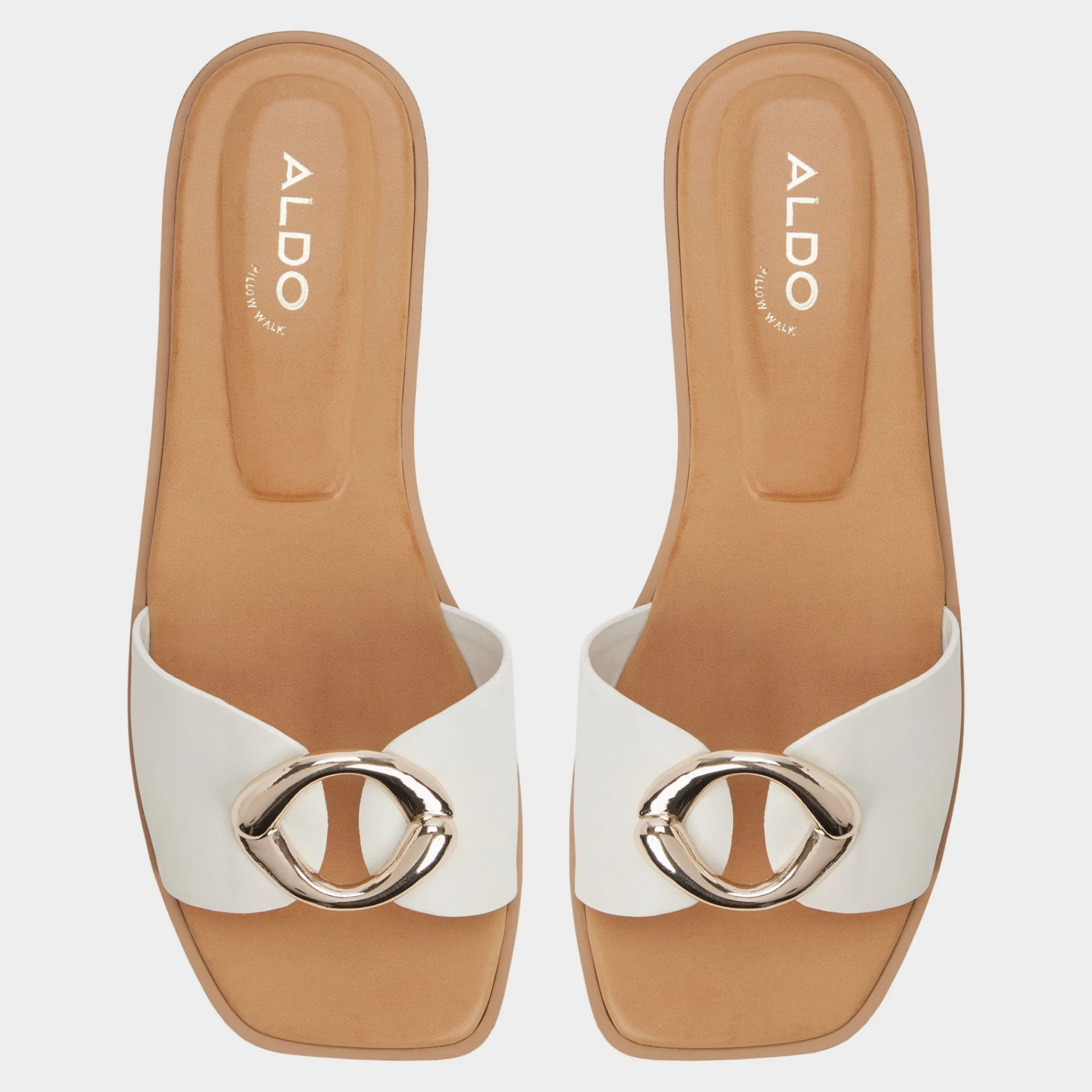 Flat Sandals^ALDO Biggin White/bone