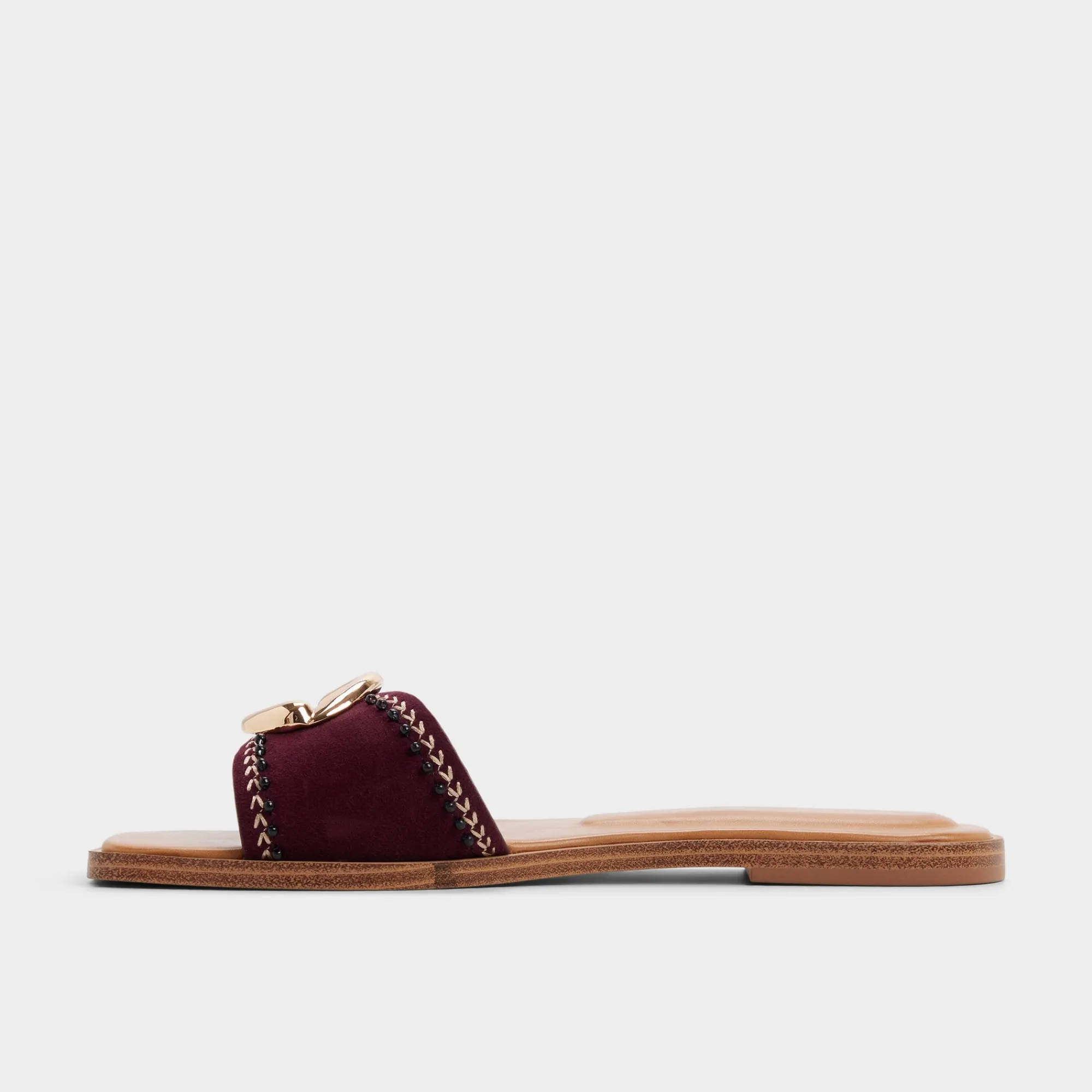 Flat Sandals^ALDO Biggin Bordo