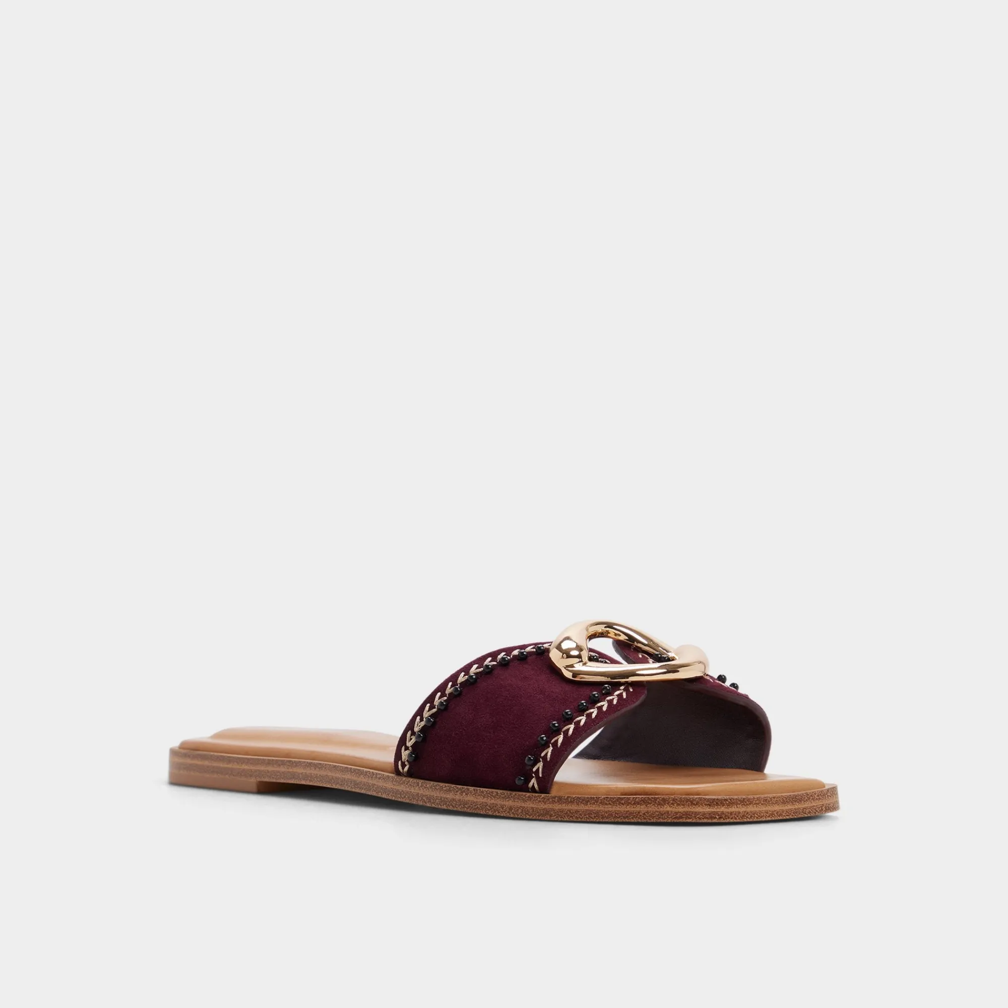 Flat Sandals^ALDO Biggin Bordo