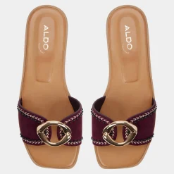Flat Sandals^ALDO Biggin Bordo