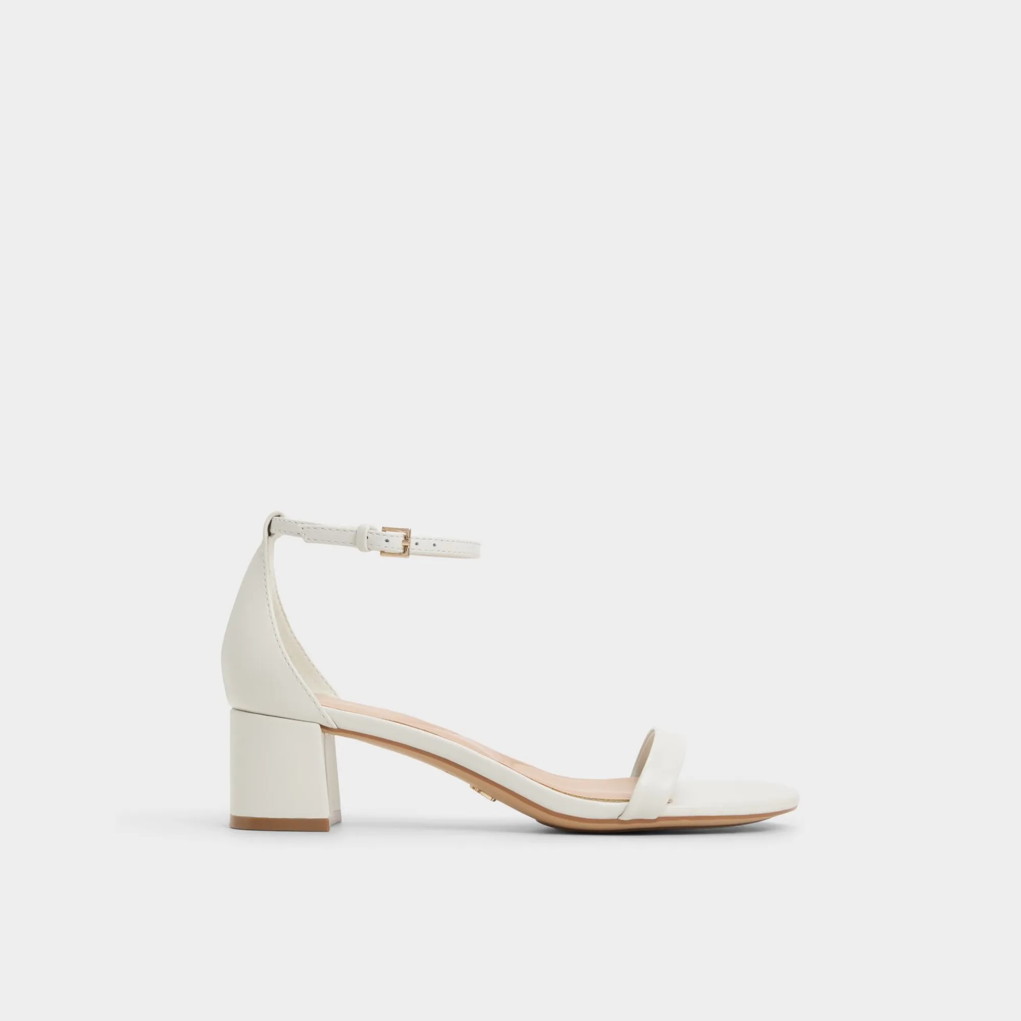 Block Heels^ALDO Calliope White/Bone