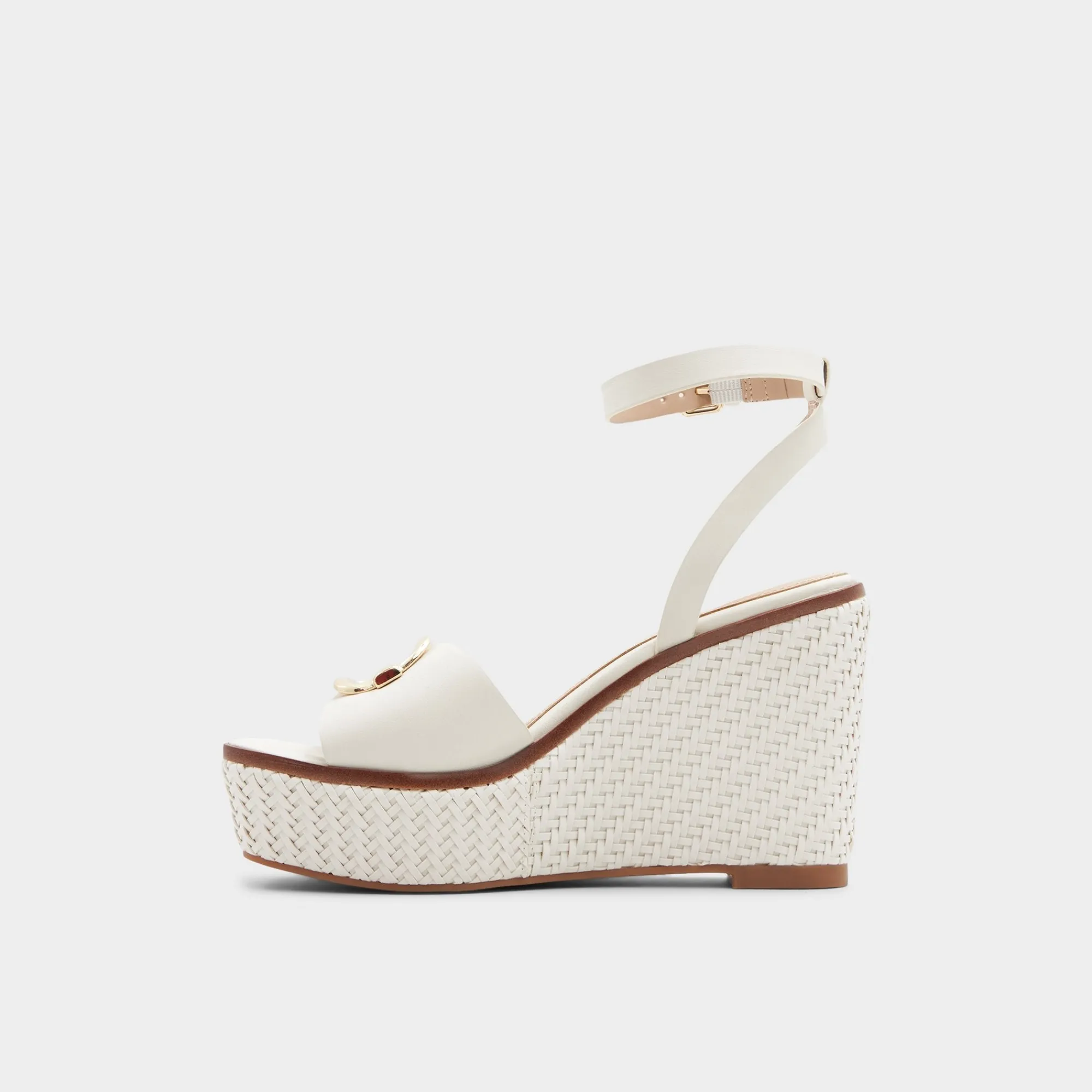 Wedge Sandals^ALDO Carrabriria Open white