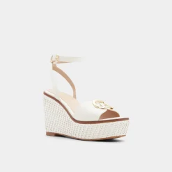 Wedge Sandals^ALDO Carrabriria Open white