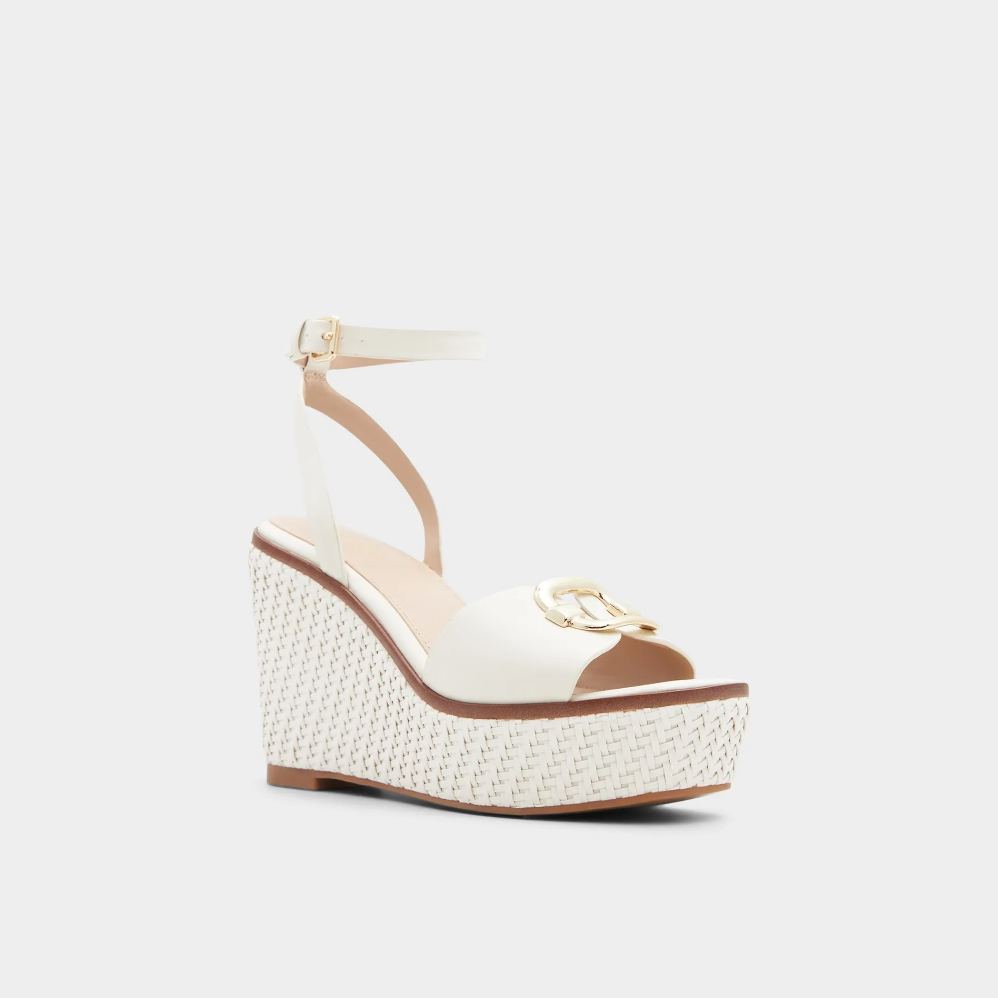 Wedge Sandals^ALDO Carrabriria Open white