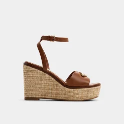Wedge Sandals^ALDO Carrabririel Medium brown