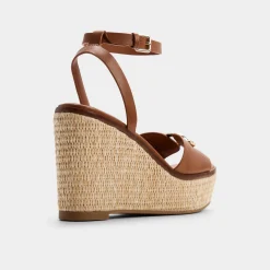 Wedge Sandals^ALDO Carrabririel Medium brown