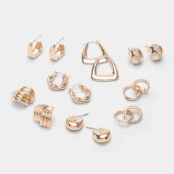 Accessories|Earrings^ALDO Chicdays Gold/Clear Multi