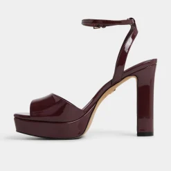 Platform Heels^ALDO Chicgleam Bordo