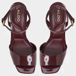 Platform Heels^ALDO Chicgleam Bordo