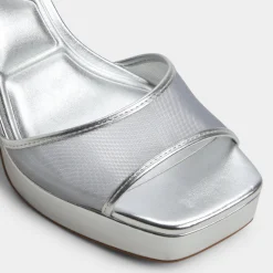Platform Heels|Block Heels^ALDO Chicglimmer Silver