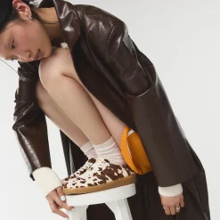 Sneakers^ALDO Chicsneaker Open Brown