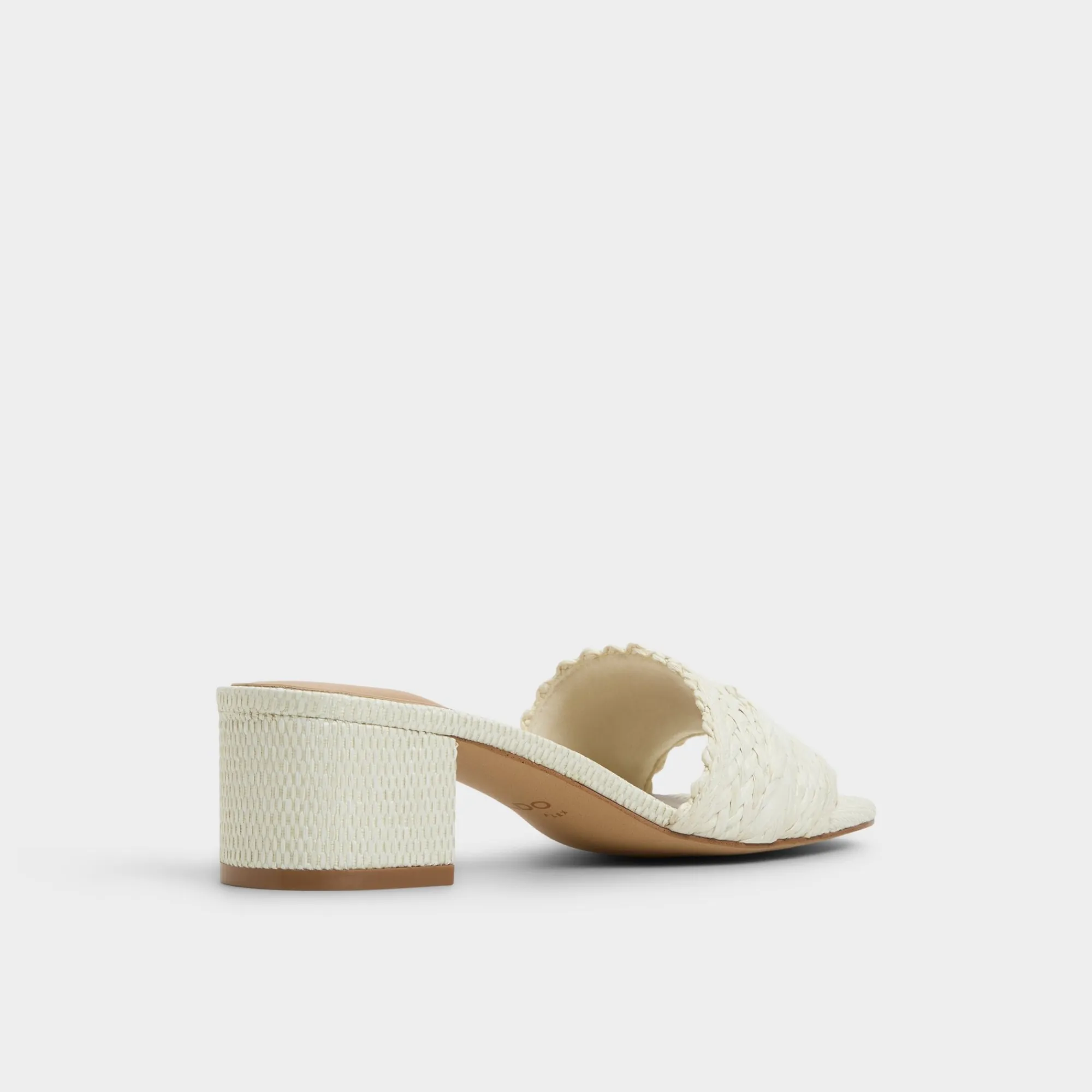 Mules|Block Heels^ALDO Claudina White/bone