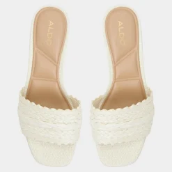 Mules|Block Heels^ALDO Claudina White/bone