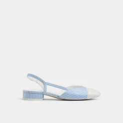 Slingbacks^ALDO Clementinne Blue/White Combo