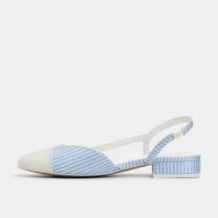 Slingbacks^ALDO Clementinne Blue/White Combo