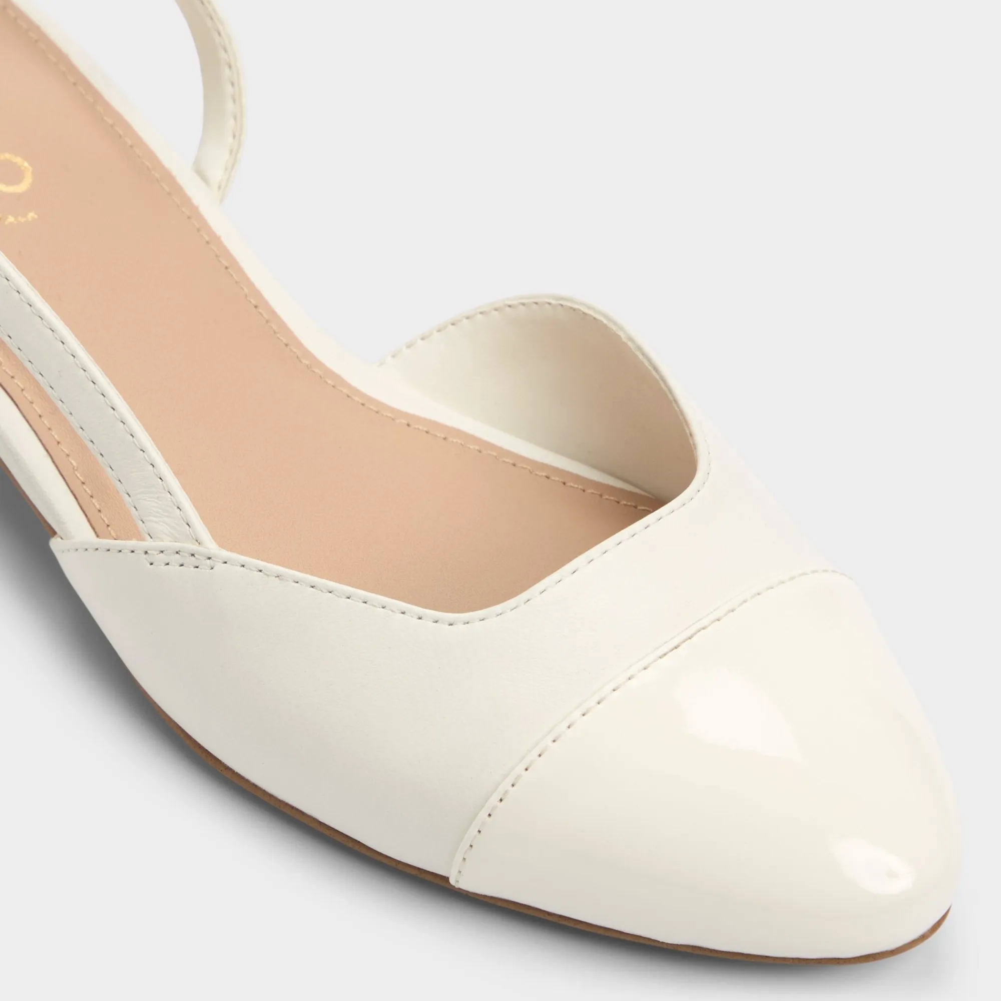 Slingbacks|Block Heels^ALDO Clementinne Open white