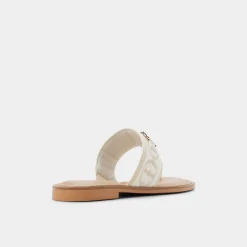 Flat Sandals^ALDO Coralynna White/Bone