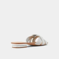 Flat Sandals^ALDO Coredith Silver